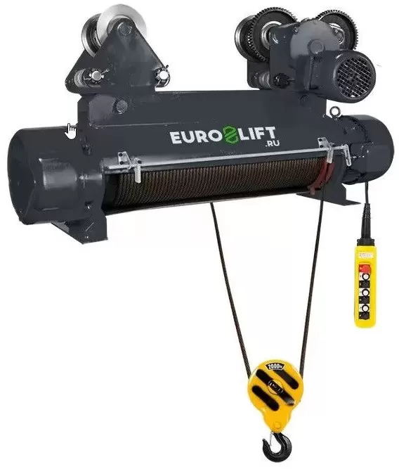 EURO-LIFT CD1 г/п 16 т , в/п 9 м Таль электрическая, канатная, передвижная